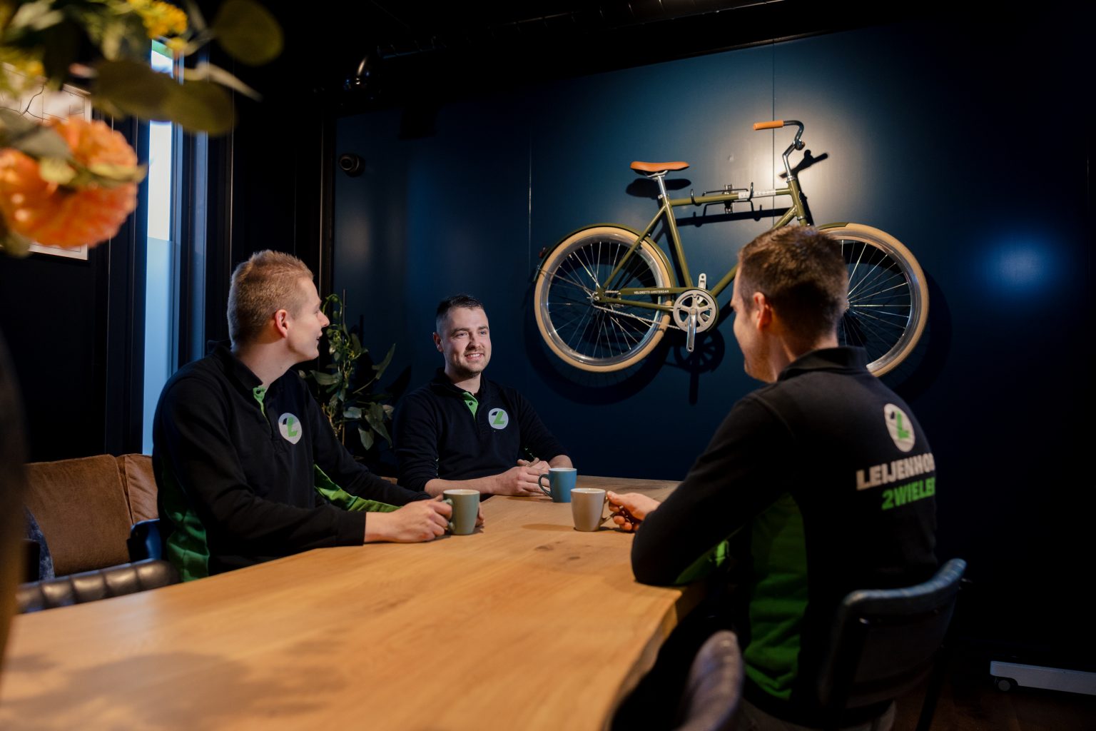 Aan het werk bij Leijenhorst2wielers